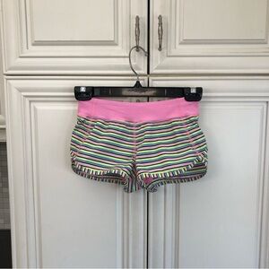 Ivivva by Lululemon girl’s lined shorts